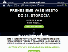 Tablet Screenshot of inarchitekti.com